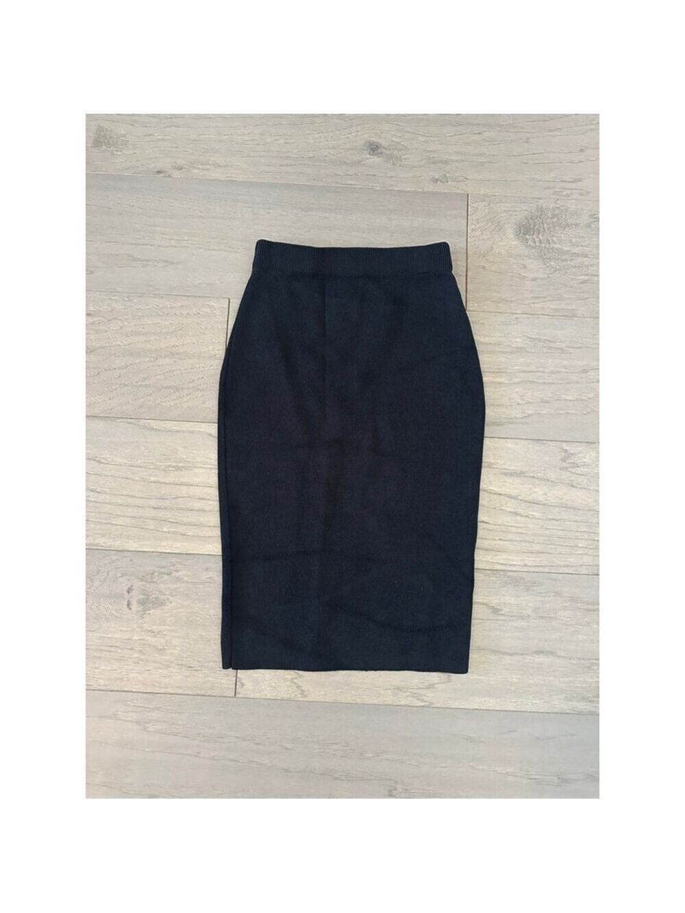 Rachel Roy Black Knit Pencil Skirt XS